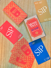 Mosh Pitt® Drinking Game -- Sit 'N Sip (Travel Edition)